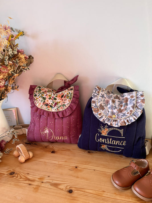 Le sac à dos Églantine 100% personnalisable