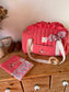 Set: duffel bag and notebook cover, 100% customizable