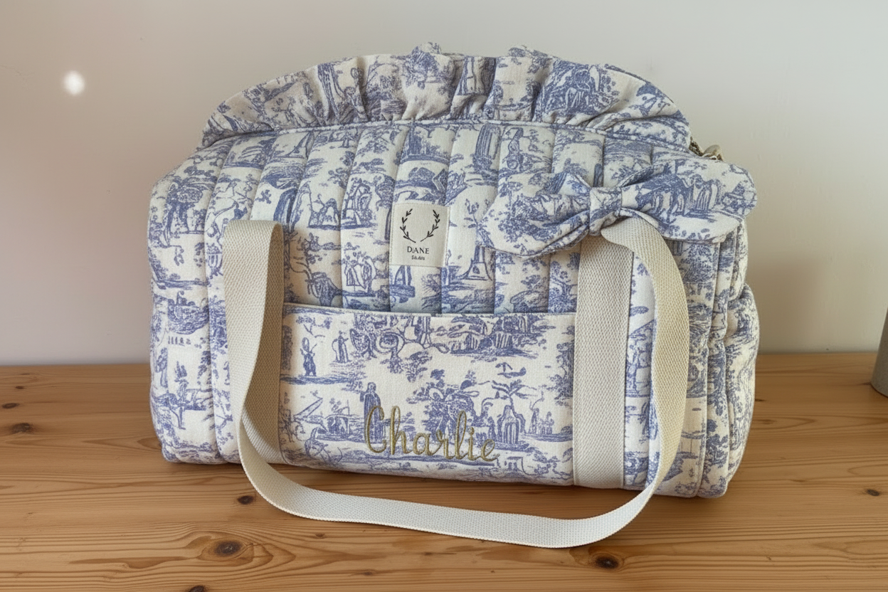 Sac Louison prénom doré