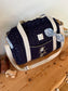 Sac Louison initiale dentelle