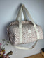 Sac Louison à volant  léopard beige
