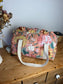 Louison the children's duffel bag with initial lace