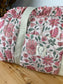 Ruffled bag and pouch set - made to order