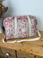 Ruffled bag and pouch set - made to order