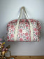 Ruffled bag and pouch set - made to order