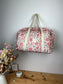 Ruffled bag and pouch set - made to order