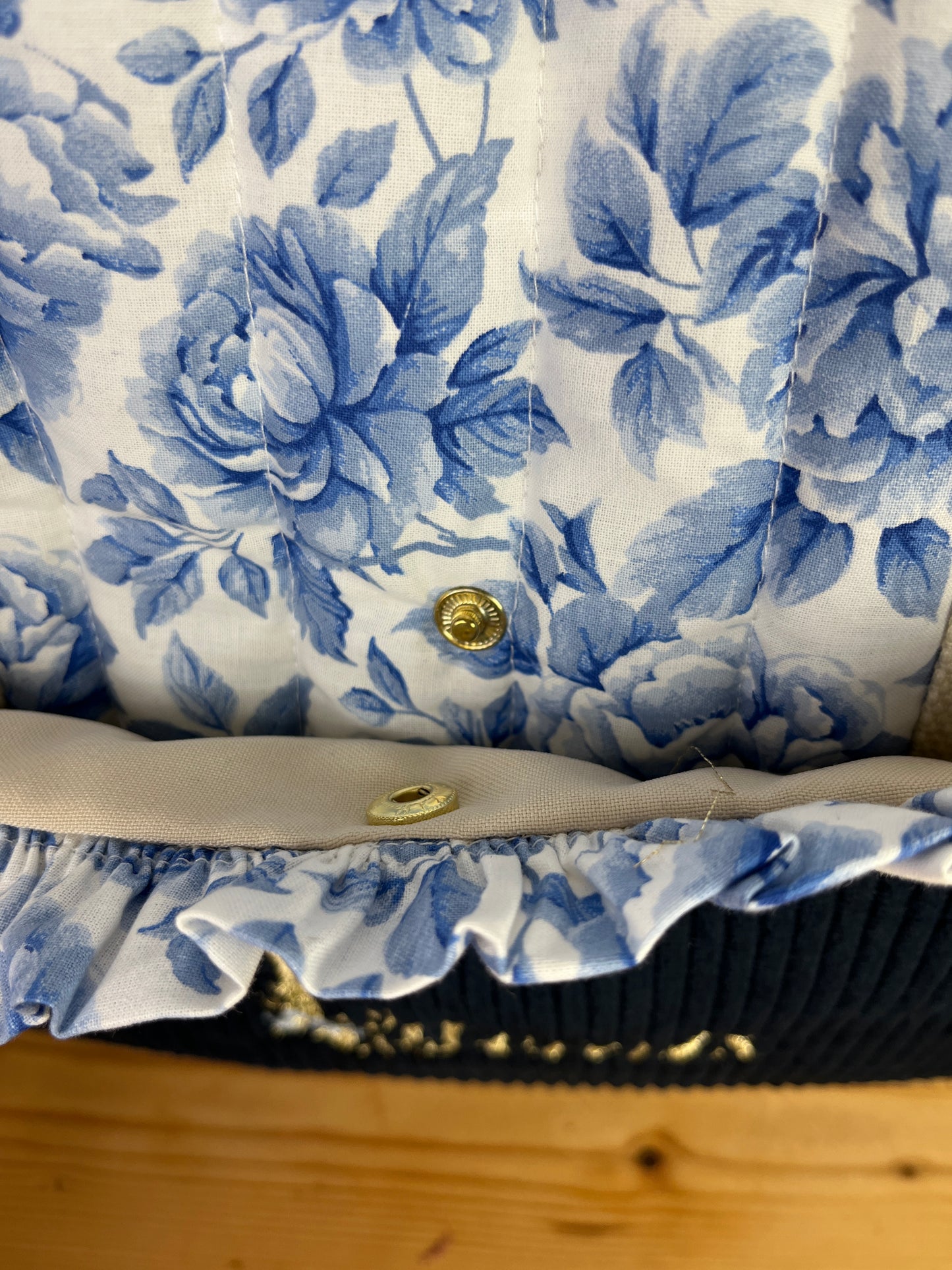 Love the 100% customizable embroidered diaper bag