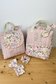 Ensemble : sac Ombeline , sac Eglantine, bandeau et chouchou