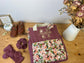 Set: lace initial duffel bag and Eglantine backpack
