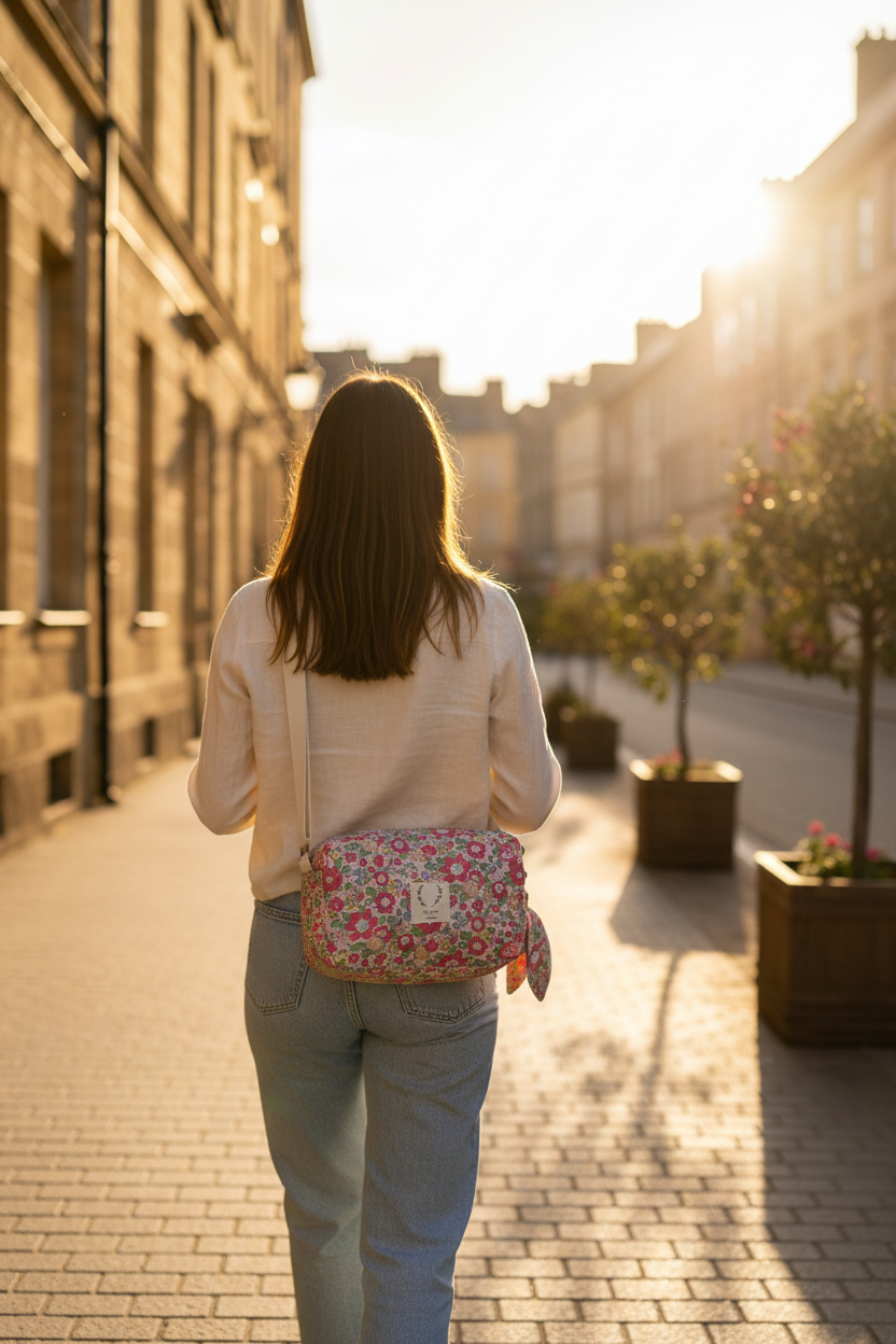The Elisabeth shoulder bag is 100% customizable.