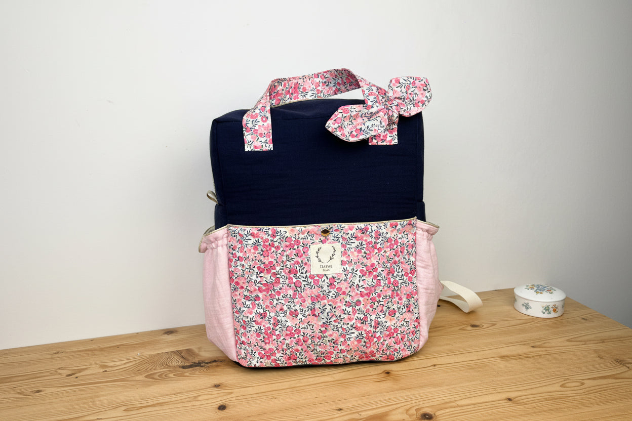 The customizable Angélique embroidered backpack