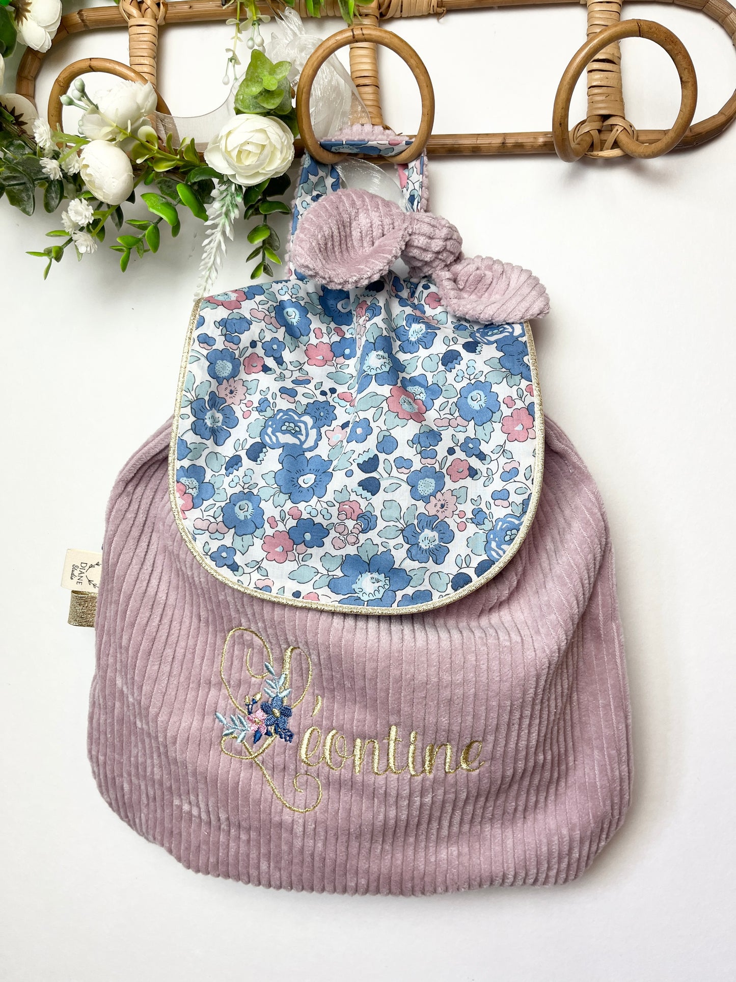 The Eglantine backpack is 100% customizable.