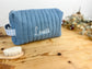 Colette sky blue gauze toiletry bag