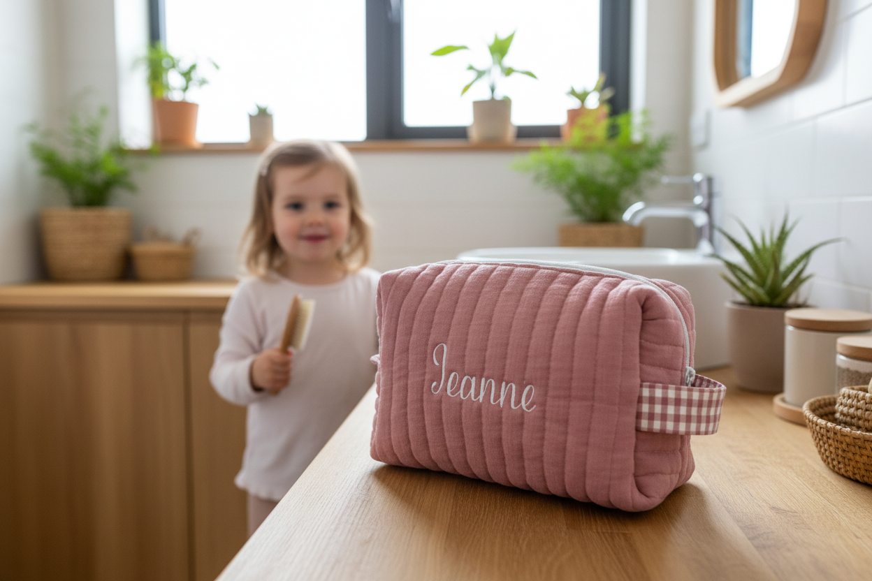 Colette tea rose toiletry bag