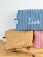 Colette sky blue gauze toiletry bag