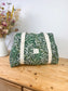 The 100% customizable ruffled diaper bag