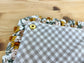 Charlotte double gauze clutch bag, English garden