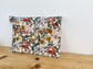 Charlotte double gauze clutch bag, English garden