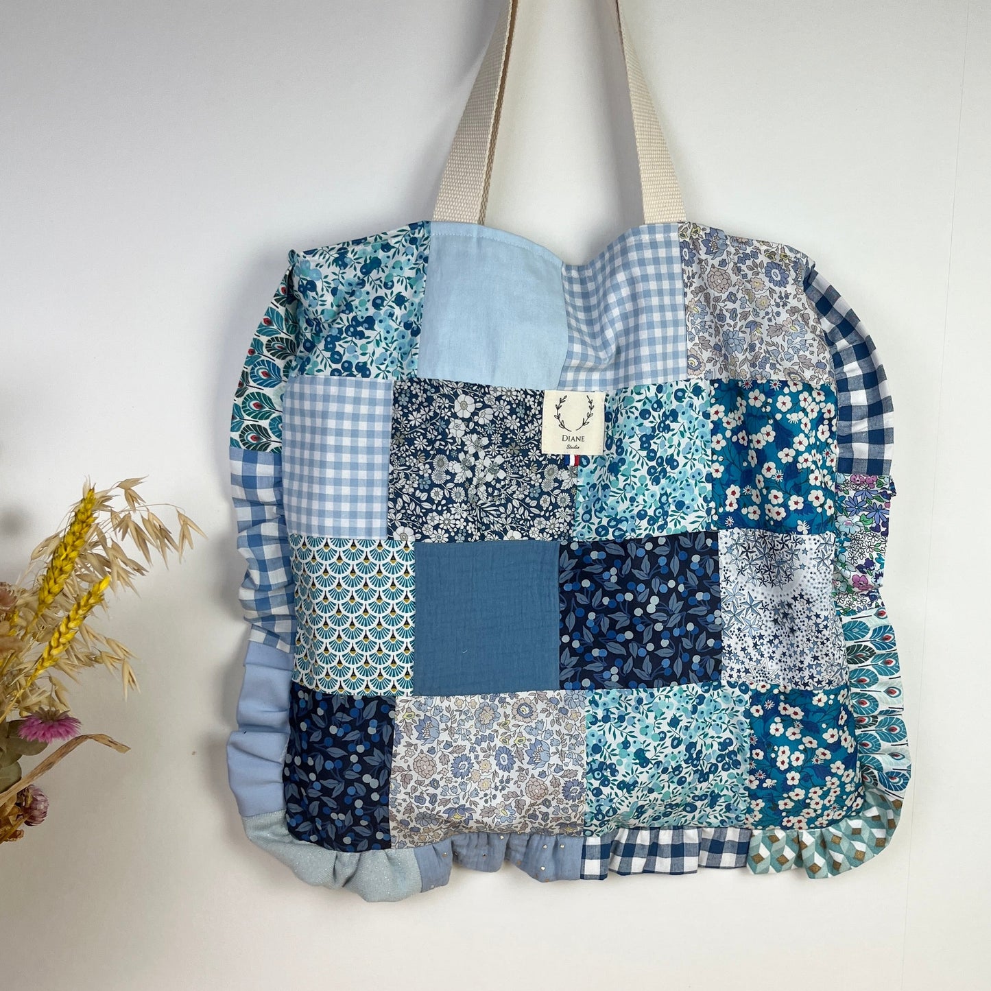 Tote bag en patchwork Liberty of London - pièce unique