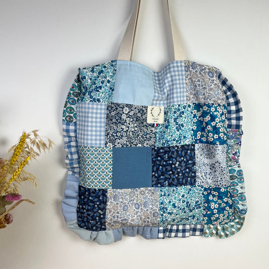 Liberty of London patchwork tote bag - unique piece