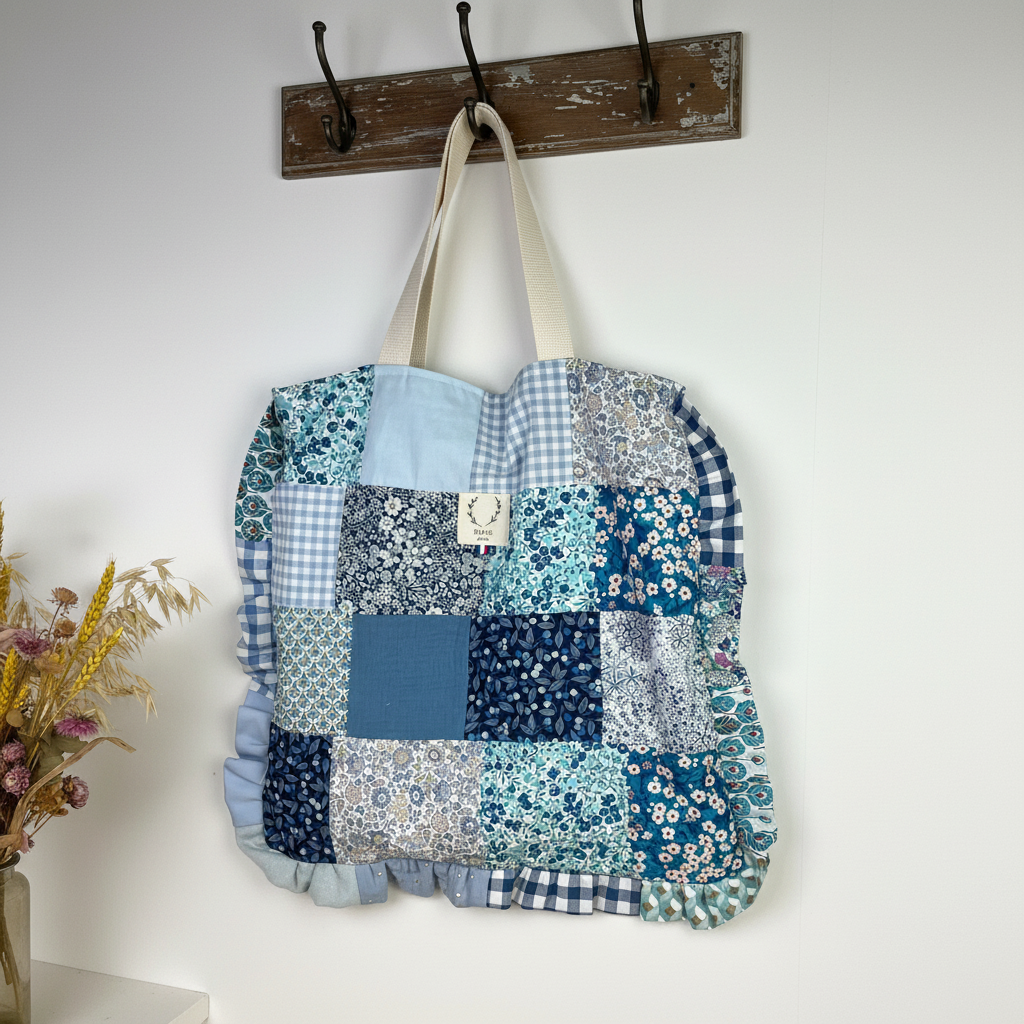 Tote bag en patchwork Liberty of London - pièce unique