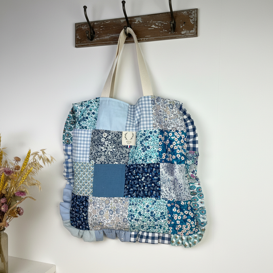 Liberty of London patchwork tote bag - unique piece
