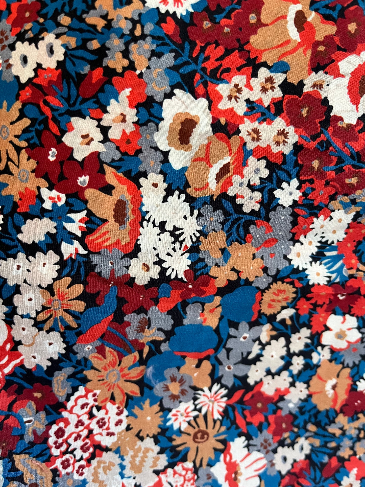 Coupon 1mx1m petites fleurs