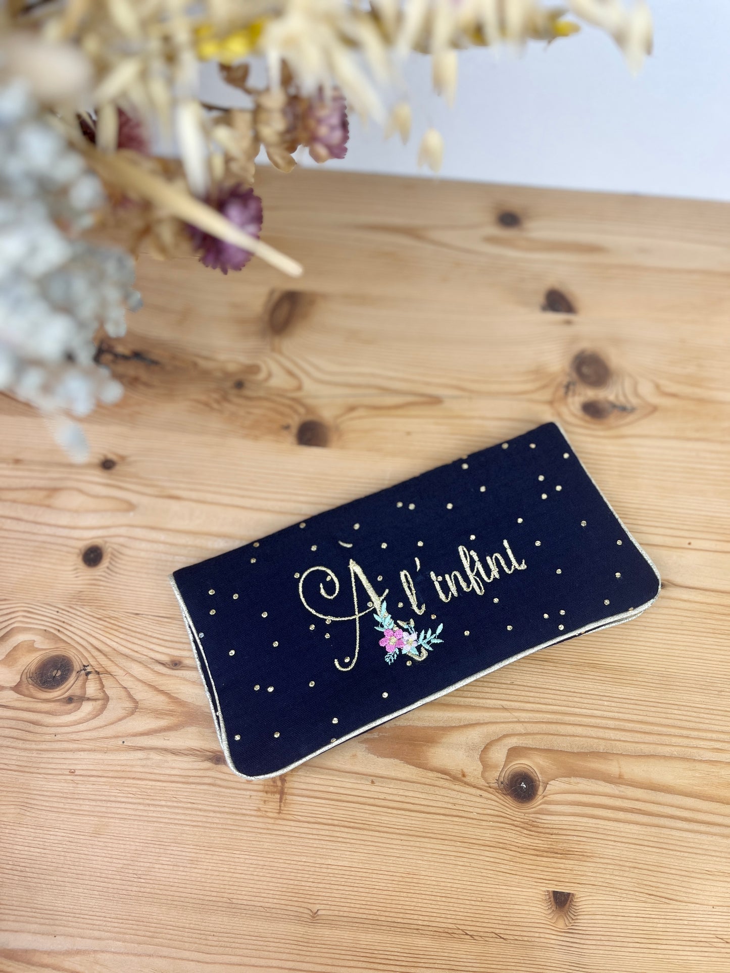 100% customizable embroidered family record book cover