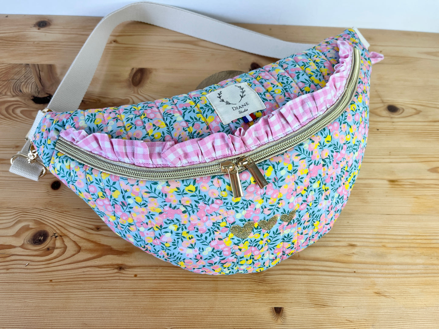 The embroidered fanny pack - made to order