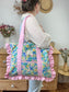 The large Agnès tote bag is 100% customizable.