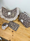 Set includes: Milan bag, toiletry bag, scrunchie and wallet 