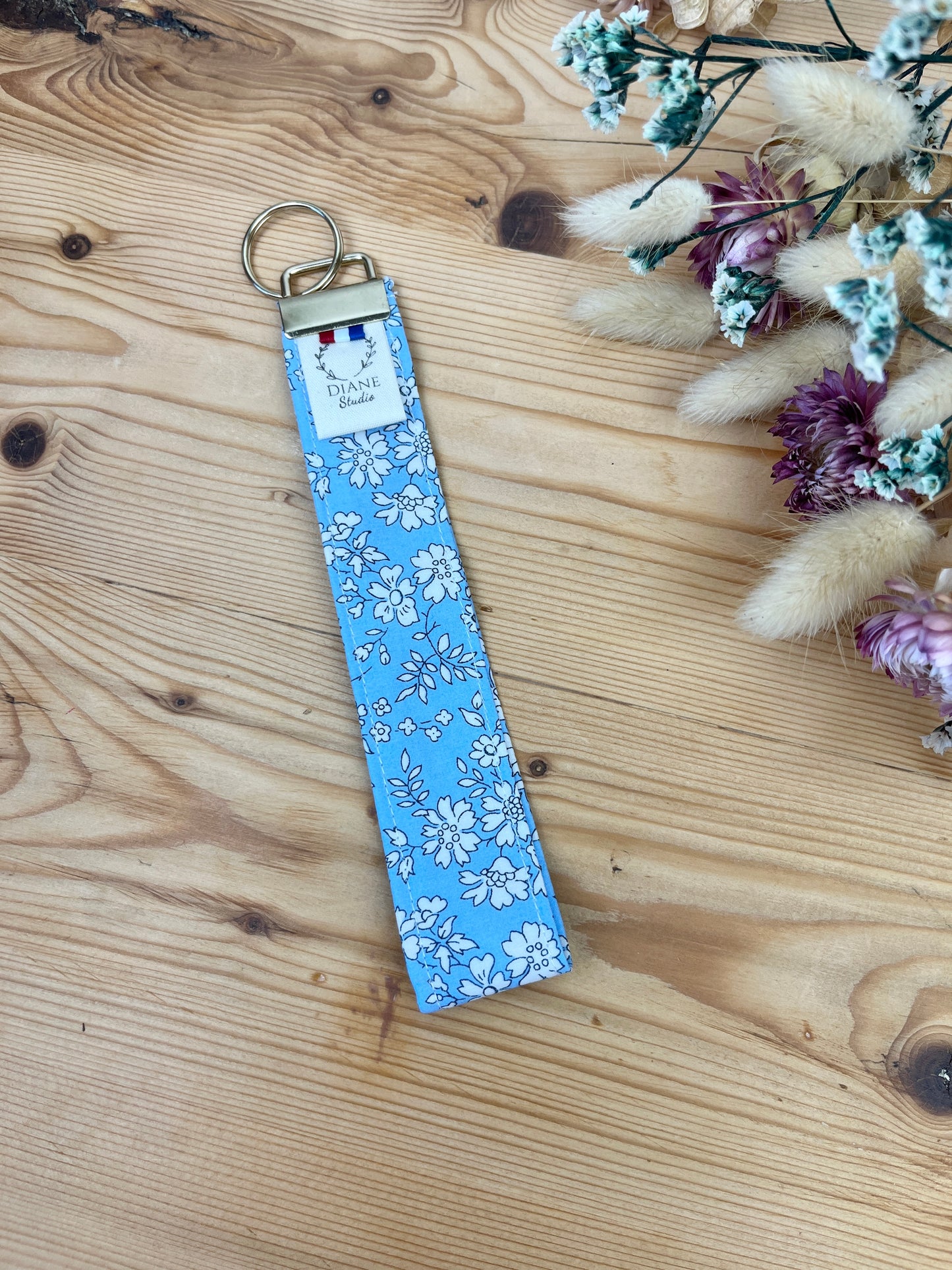 Liberty Capel blue keychain