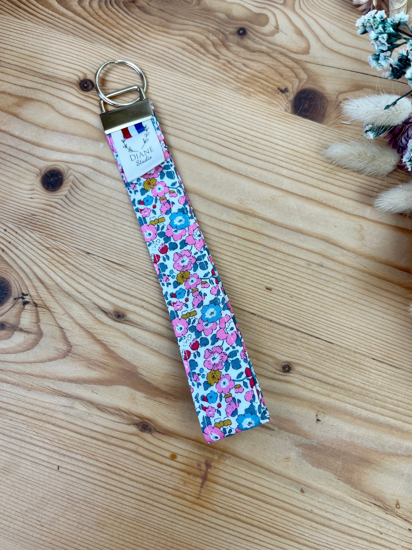 Liberty Betsy Peony Keychain