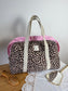 Ruffled bag and pouch set - made to order
