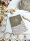 Chloé the pink jacquard and double gauze notebook cover