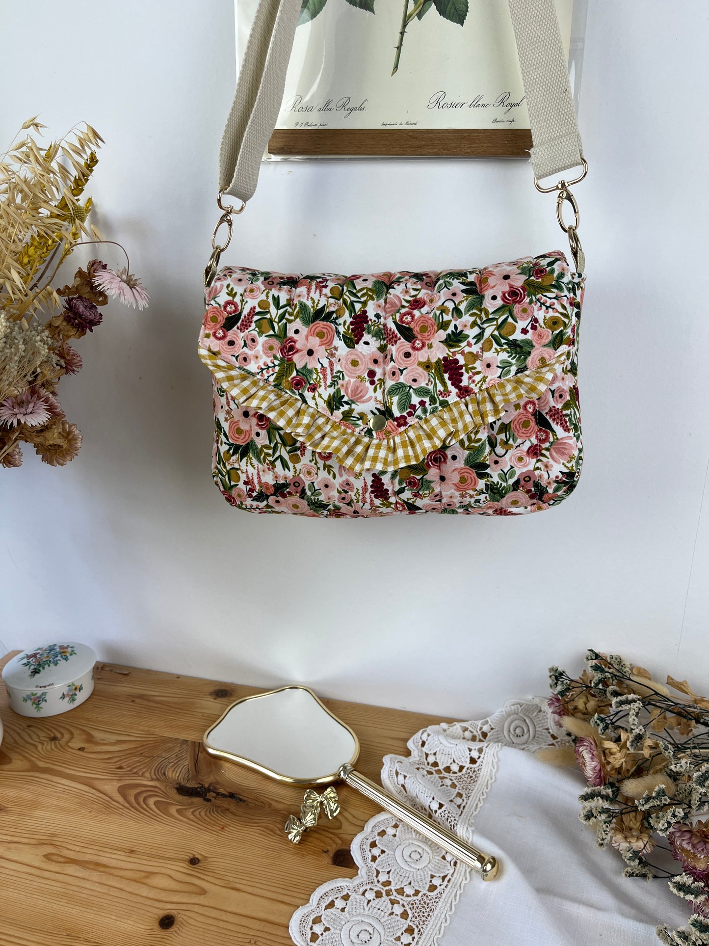 The Elise bag is 100% customizable