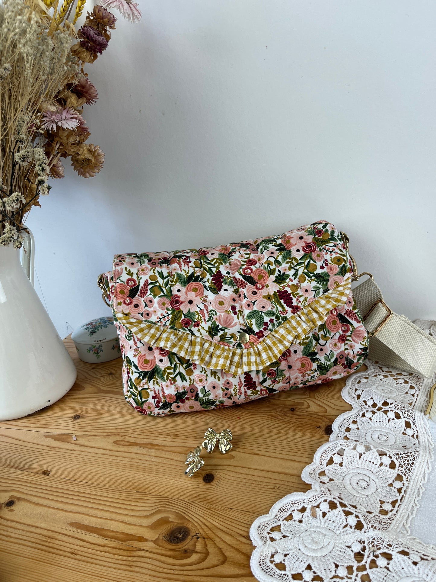 The Elise bag is 100% customizable