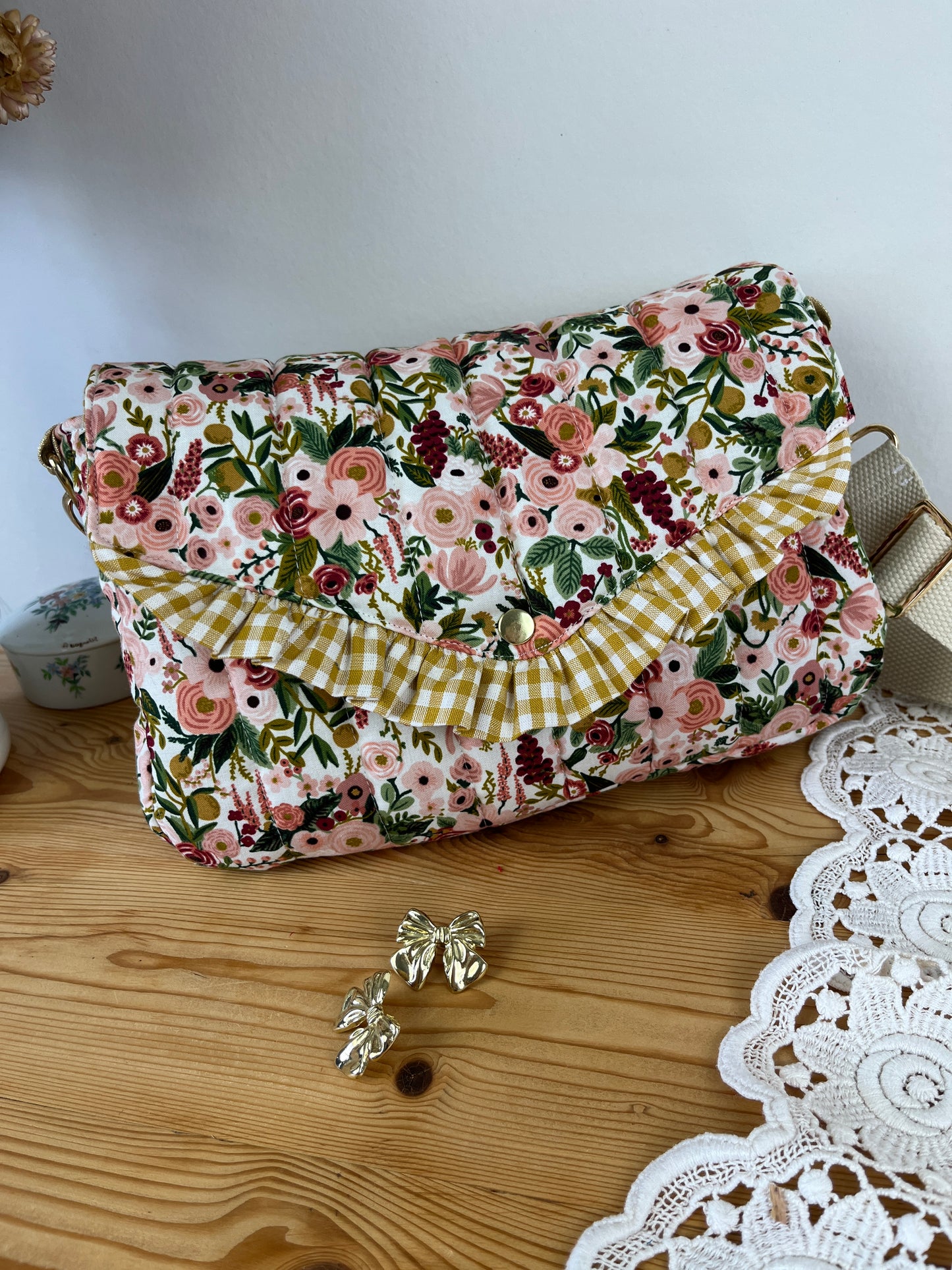 The Elise bag is 100% customizable