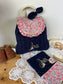 Eglantine set: diaper bag, notebook cover and backpack 