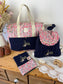 Eglantine set: diaper bag, notebook cover and backpack 