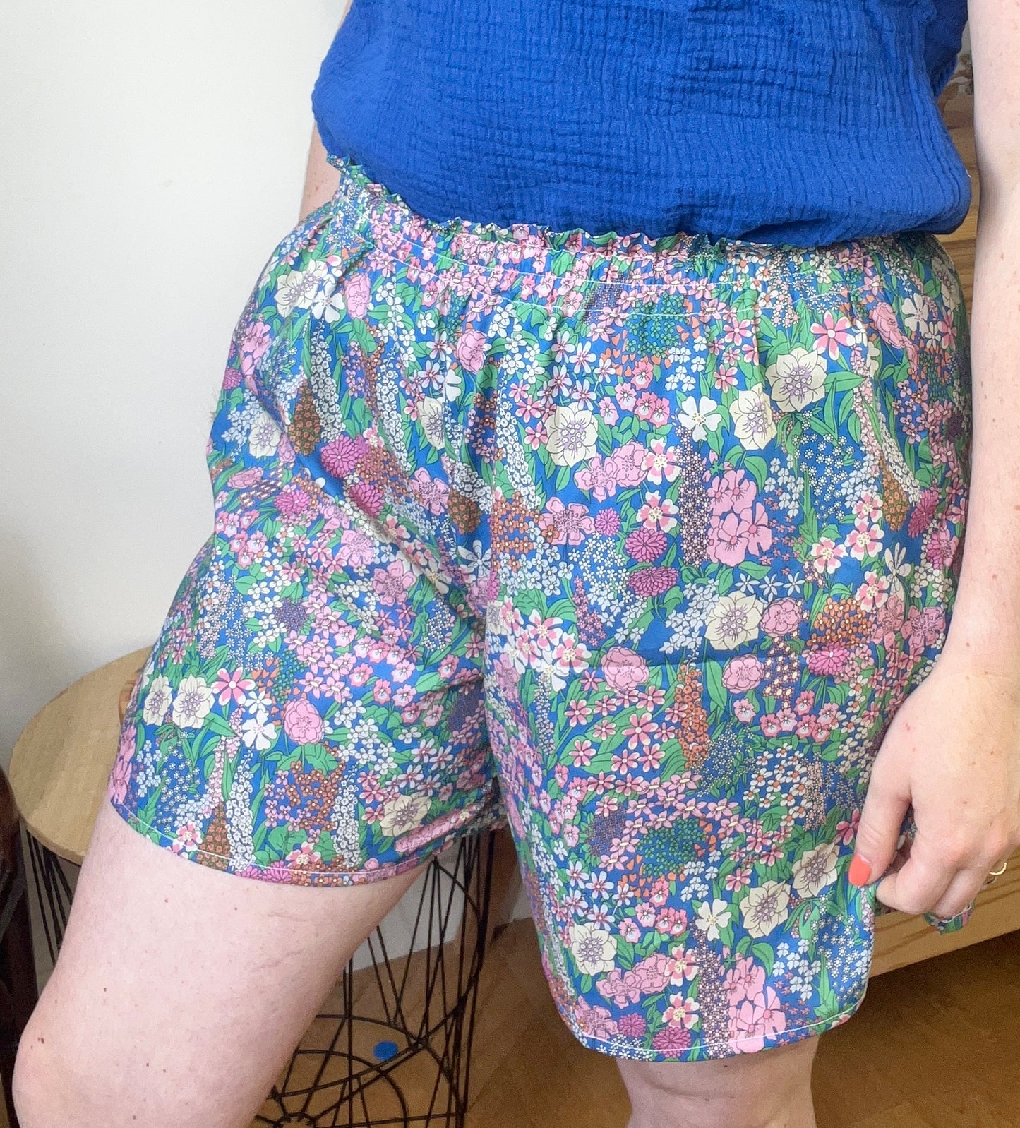NOUVEAU ! Isaure le short rétro taille haute 100% personnalisable