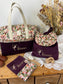Eglantine set: diaper bag, notebook cover and backpack 