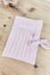 Noé  le protège carnet rose poudré