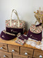 Love the 100% customizable embroidered diaper bag