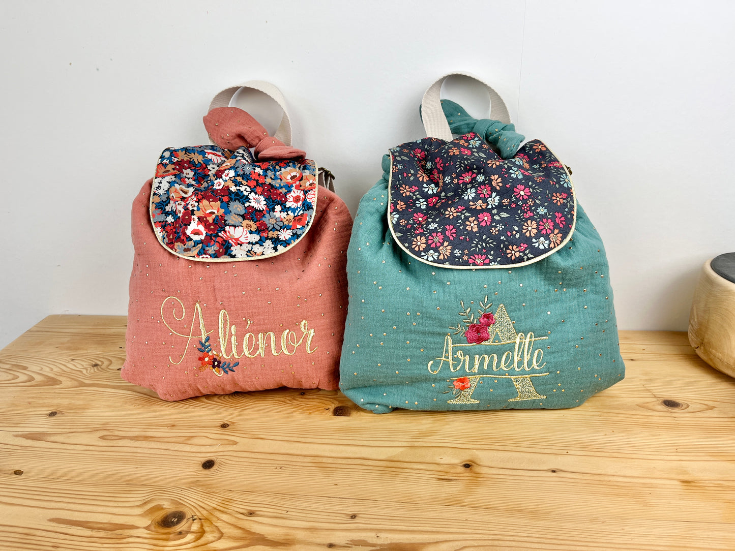 The Eglantine backpack is 100% customizable.