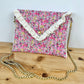 Charlotte the envelope clutch with chain, 100% customizable