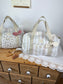 Sac Louison initiale dentelle