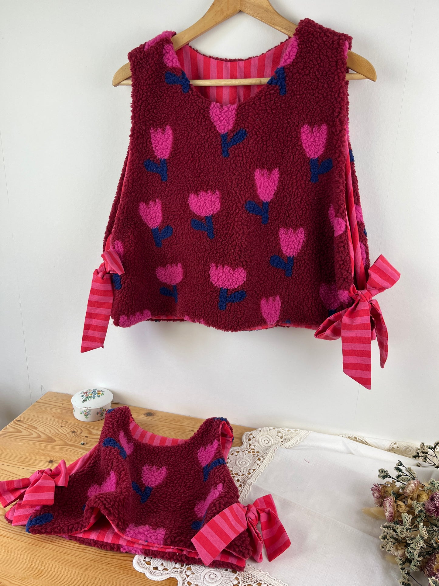The Josephine sweater is 100% customizable