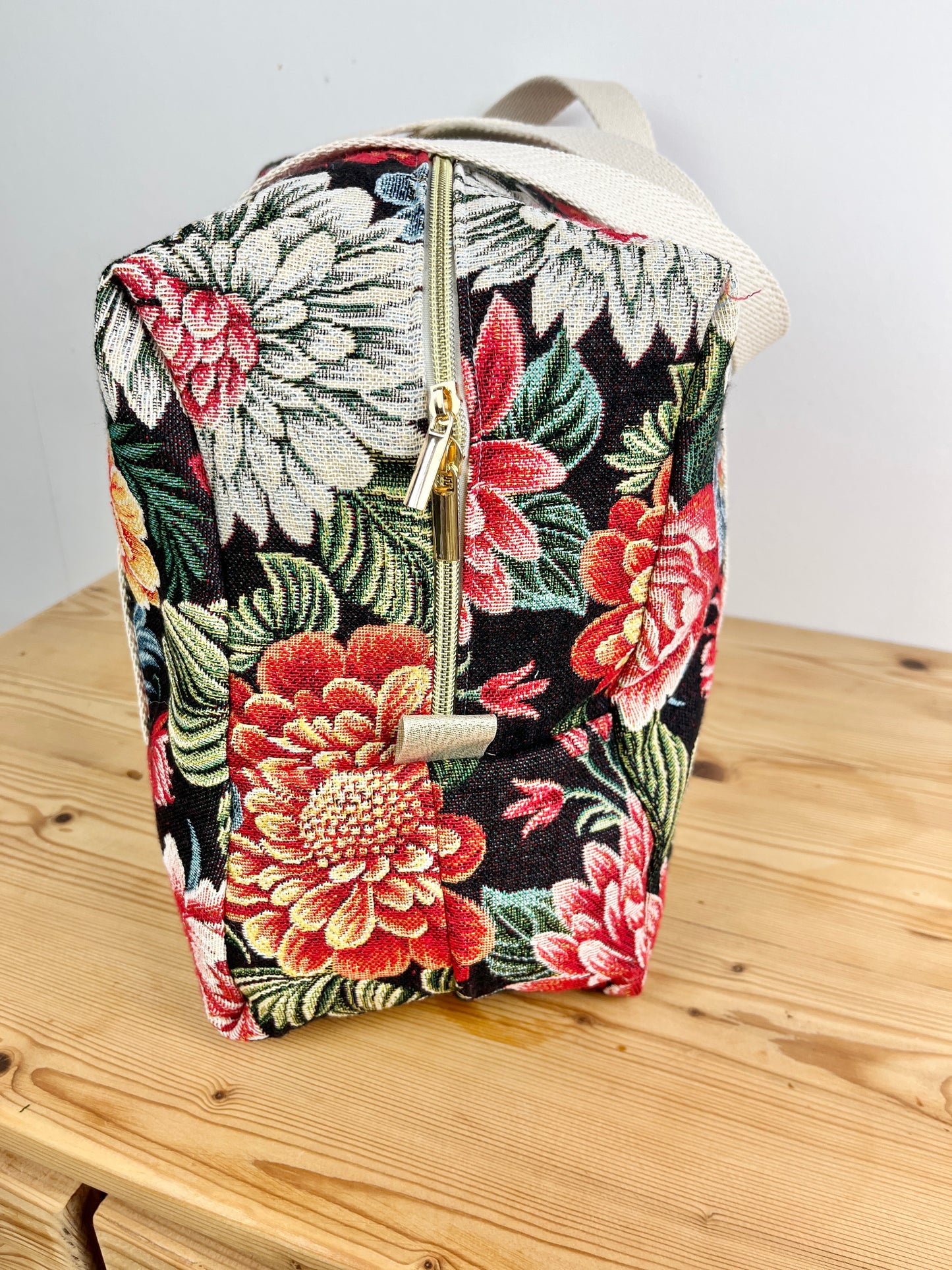 Hélène the floral jacquard changing bag