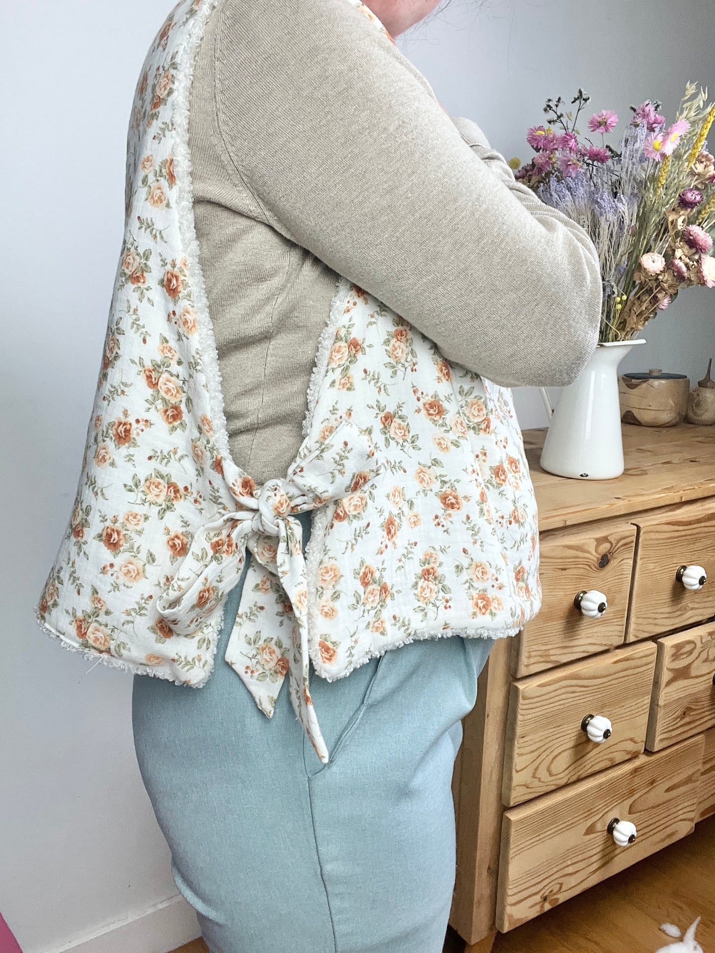 The Josephine sweater is 100% customizable